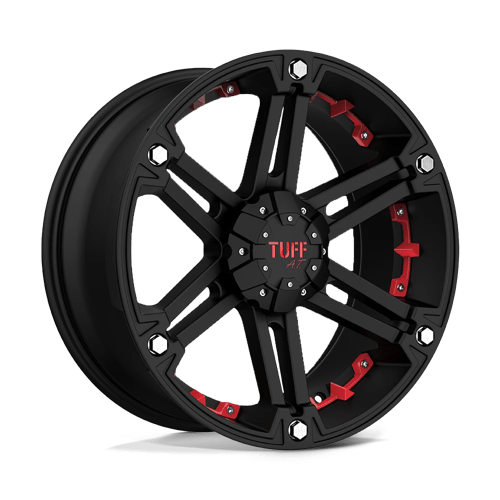 TUT01 15X8 6X5.5 F-BLK RED-INS -13MM