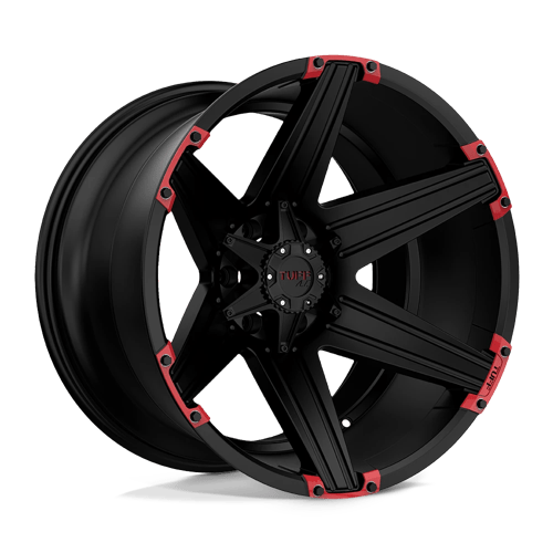 TUT12 22X12 6X5.5 S-BLK RED-INS -45MM