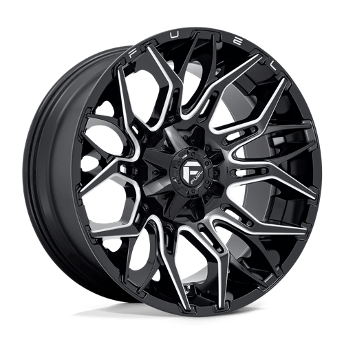 D769 22X10 8X170 G-BLK-MILL -18MM