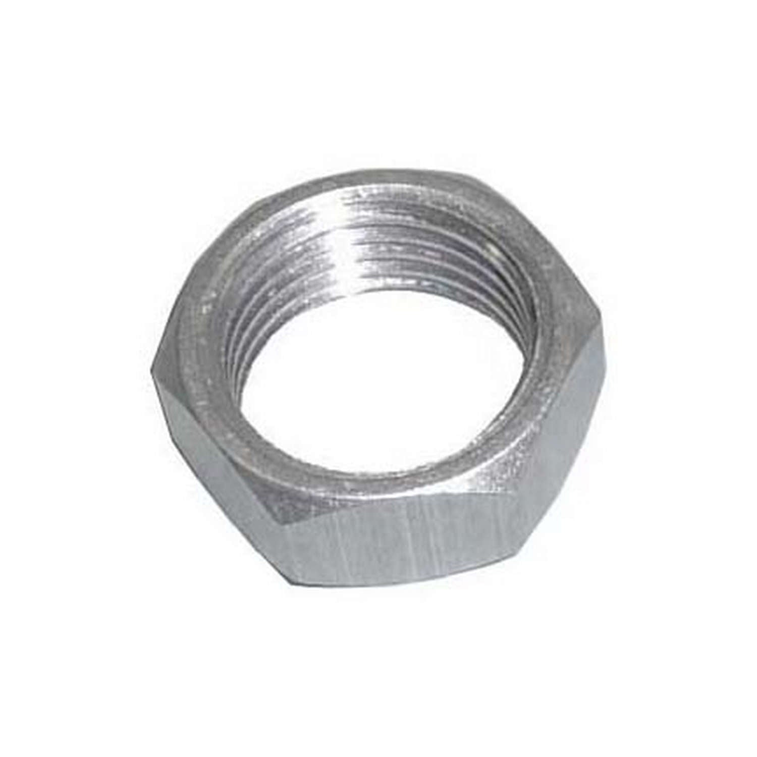 Triple X Race Components Jam Nut 3/8-24 RH Thread Aluminum Natural Finish — Micro/Mini Racing