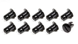 Triple X Race Components Oval Head Button Alum Black .500 Long 10 Pack