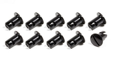 Load image into Gallery viewer, Triple X Race Components Oval Head Button Alum Black .500 Long 10 Pack