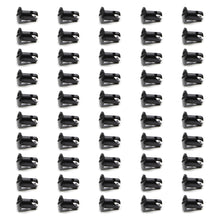 Load image into Gallery viewer, Triple X Race Components Oval Head Button Alum Black .550 Long 50 Pack