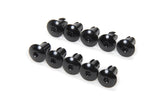 Triple X Race Components Torx Head Button Alum .500 Long Black 10pk