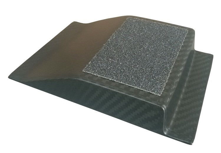 Triple X Race Components Heel Riser Carbon Fiber 1in.