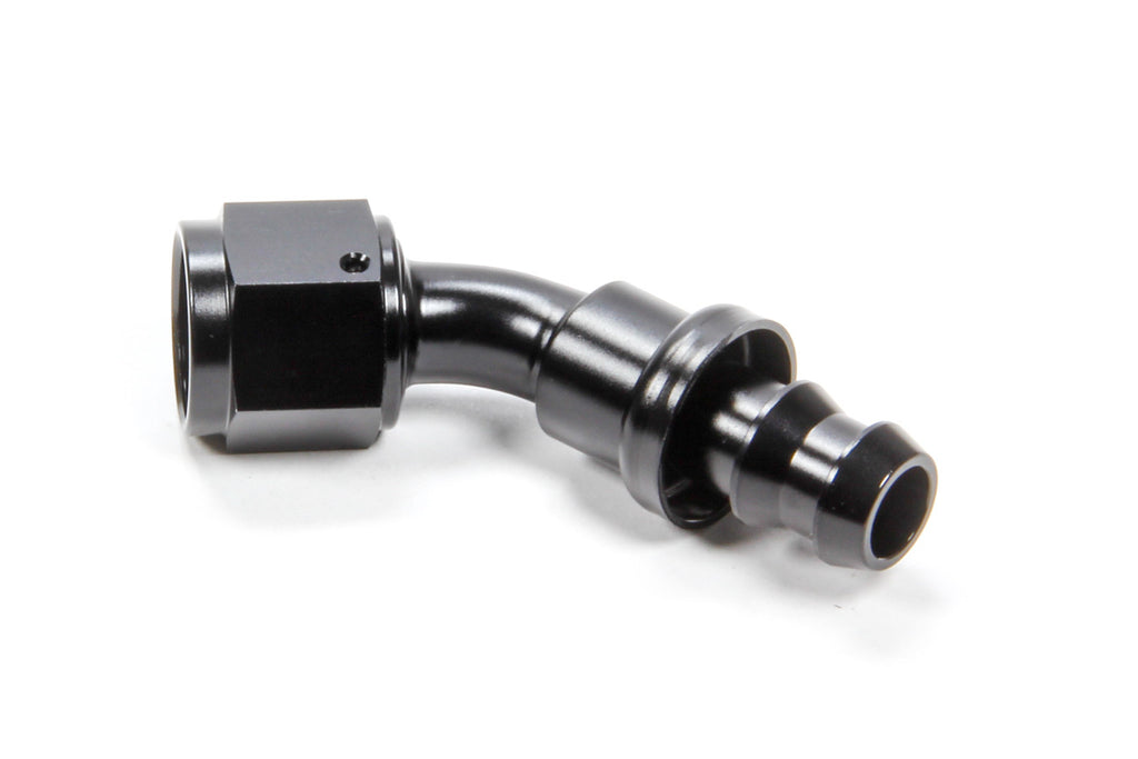 Degree Aluminum Black Anodized Hose End Fitting