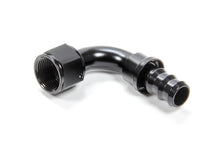 Load image into Gallery viewer, Degree Push Lock Hose End Fitting, Aluminum Black Anodized