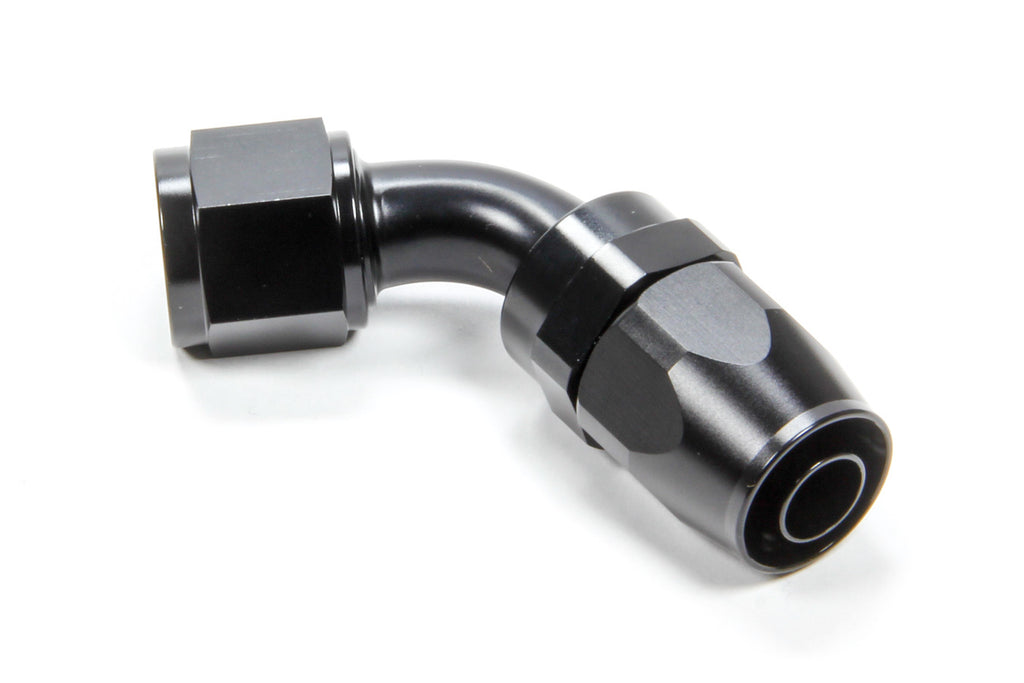 Aluminum Swivel Hose End with Black Anodized Finish - Durable and Stylish