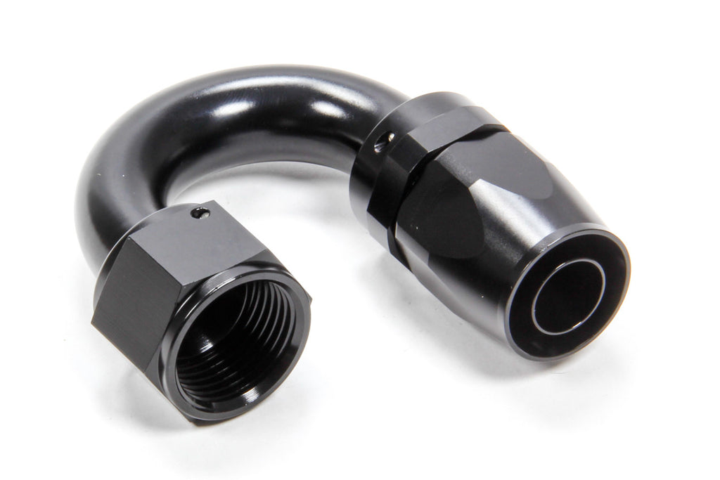 Degree Swivel Hose End for 12AN Female Fitting - Black Anodized Aluminum