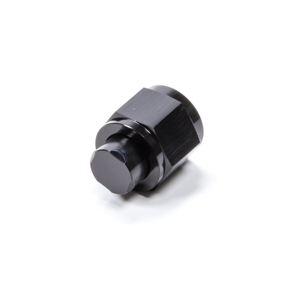 Black Anodized Aluminum Cap - High-Quality Fitting