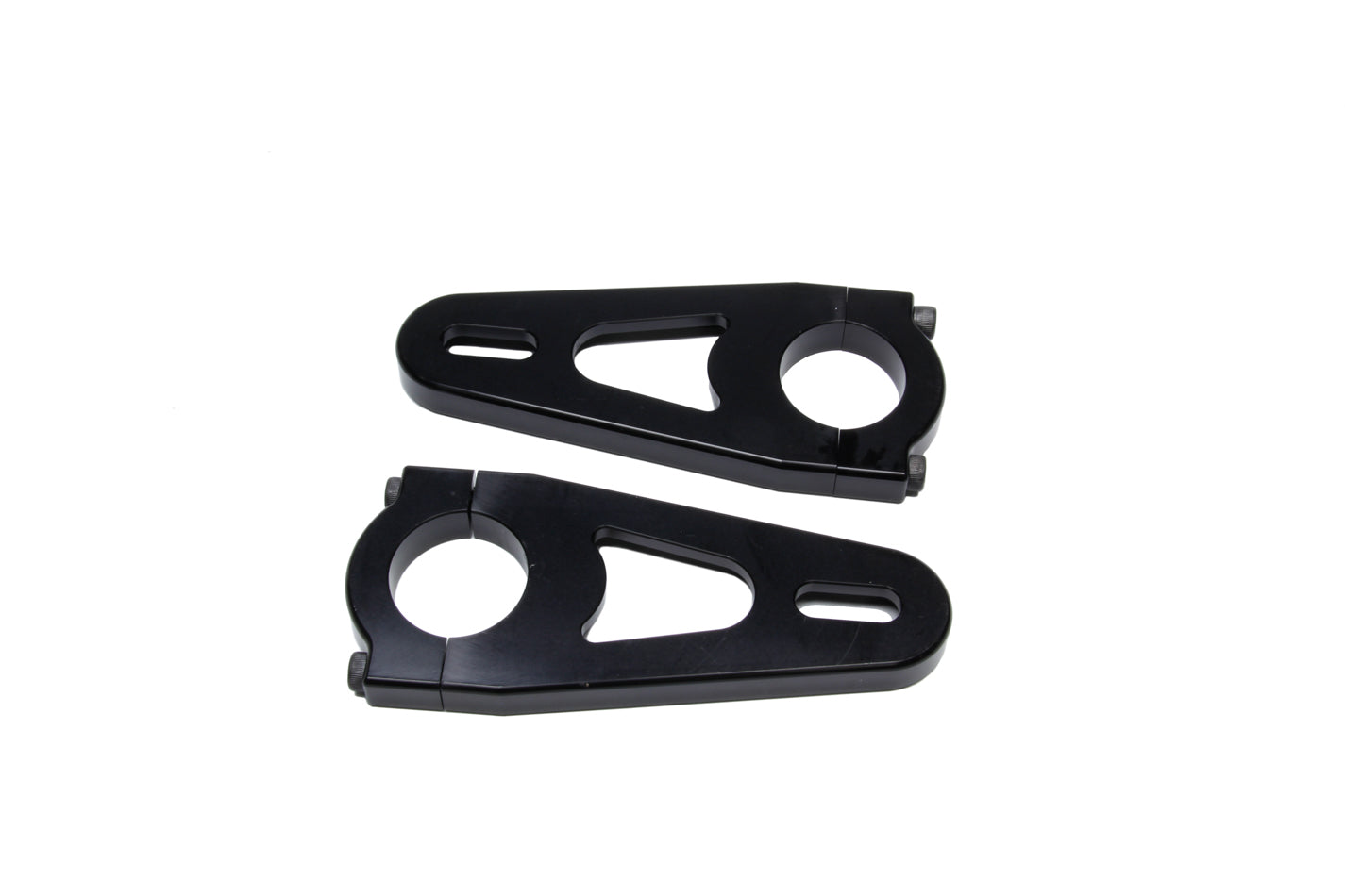 Triple X Race Components Tail Tank Clamps For Sprintcar Black