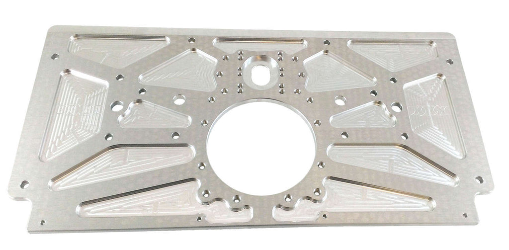 Triple X Race Components Alum Rear Motor Plate Raised Rail Sprint Car