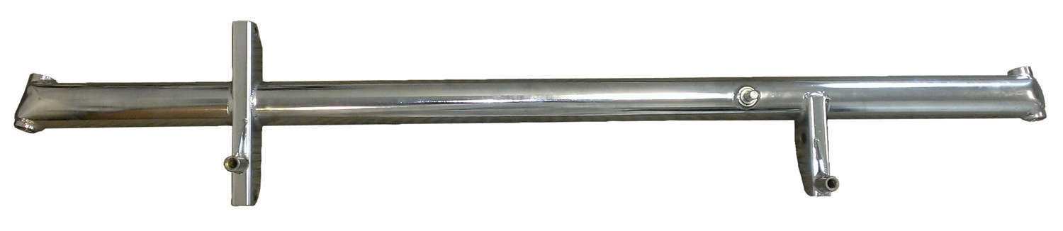 Triple X Race Components Front Axle 53in x 2-1/4 Plated Sprint Car