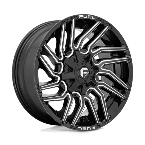 D773 22X10 5X4.5/5.0 G-BLK-MILL -18MM