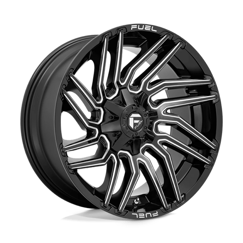 D773 22X10 8X170 G-BLK-MILL -18MM