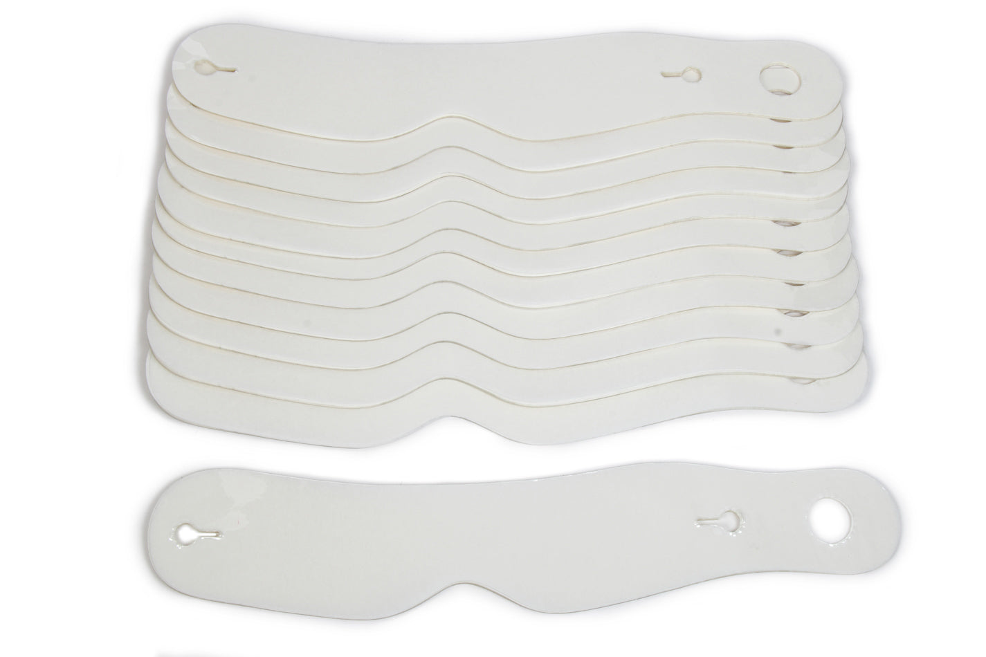 Ultrashield Tearoffs 11.5in Straight Notched RX / Bandit