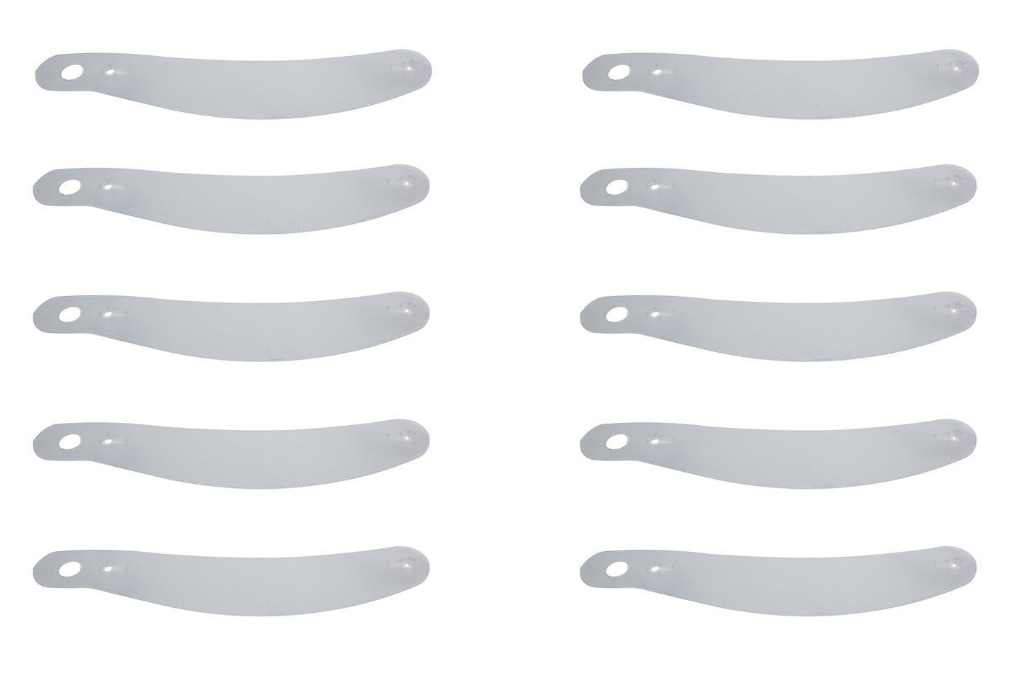 Ultrashield Tearoffs 12.25in Strght Zamp Helmets