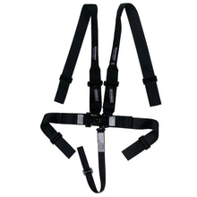 Cargar imagen en el visor de la galería, Ultrashield Harness 5pt Black HANS Shoulder 3in Pull-Down