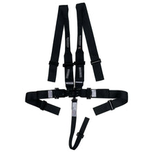 Load image into Gallery viewer, Harness 5pt Black HANS Shoulder Pull-Down