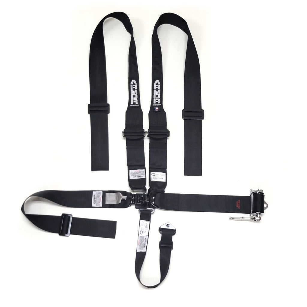 Ultrashield Harness 5pt HANS Shldr Left Side Ratchet L&L