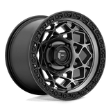 Fuel Off-RoadD784 15X10 4X137 GMTL M-BLK-RING 00MM