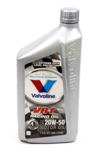 Cargar imagen en el visor de la galería, Aceite de competición Valvoline HP 20w50 VR1 1 QT.