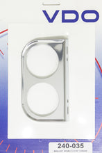 Cargar imagen en el visor de la galería, Chrome Two Hole 2-1/16in Mount Bracket