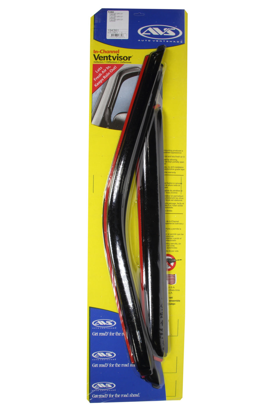 Auto Ventshade (AVS) 17-   Ford F250 In Channel Ventvisor 4 Pcs.