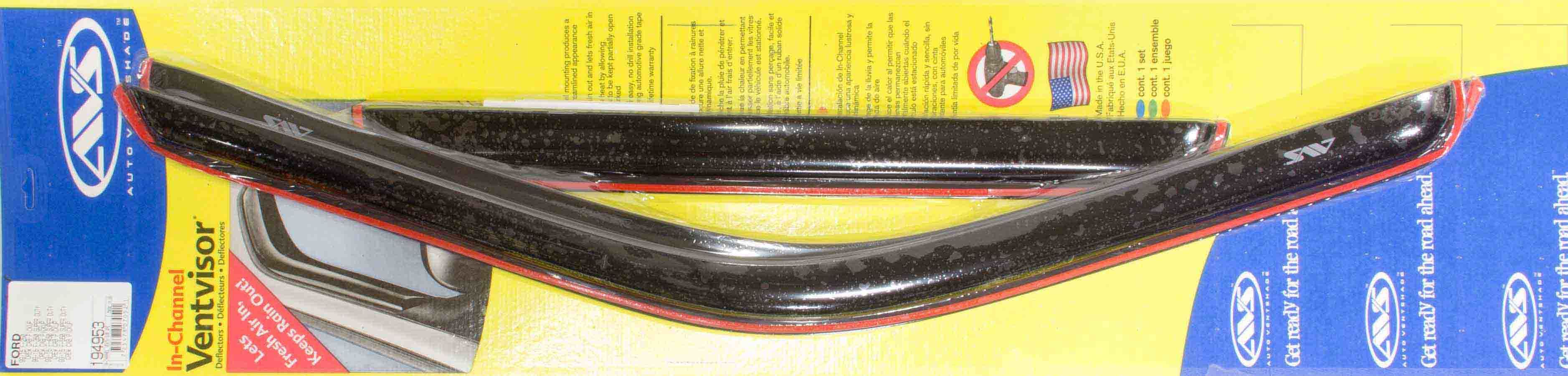 Auto Ventshade (AVS) 99-   F250/F550 SD Crew Cab In Channel 4pc Vents