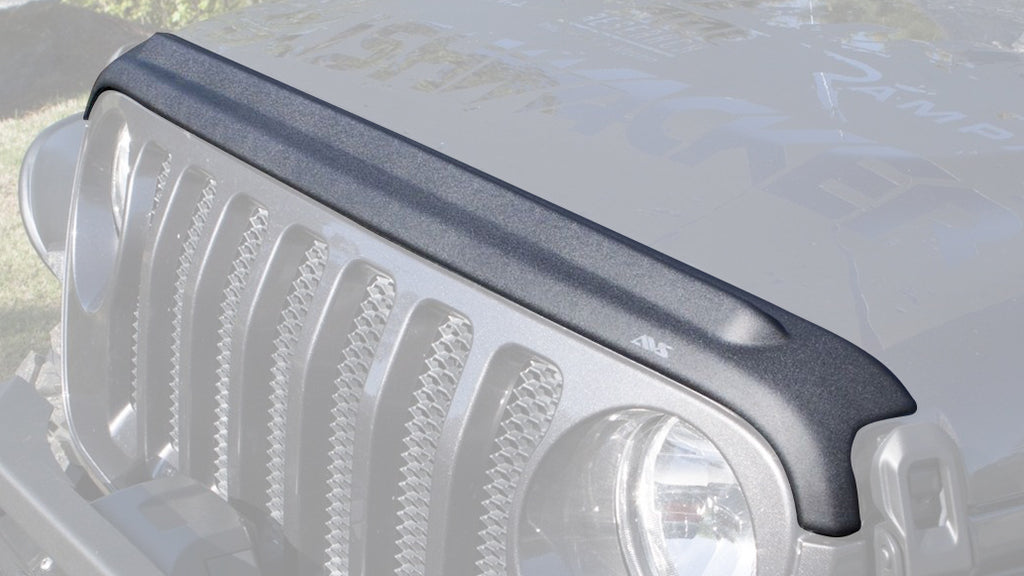 Auto Ventshade (AVS) 18-   Jeep Wrangler JL Aeroskin II Hood Shield