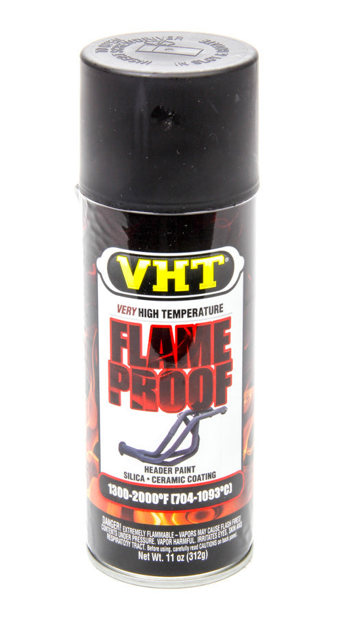 VHT Flat Black Hdr. Paint Flame Proof