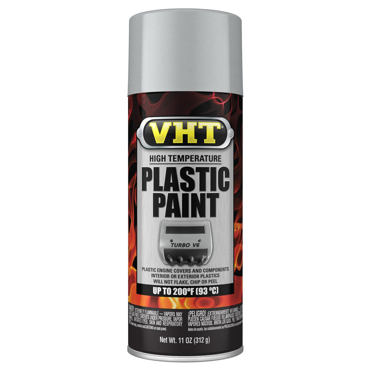 VHT High Temperture Plastic Paint Aluminum 11oz.