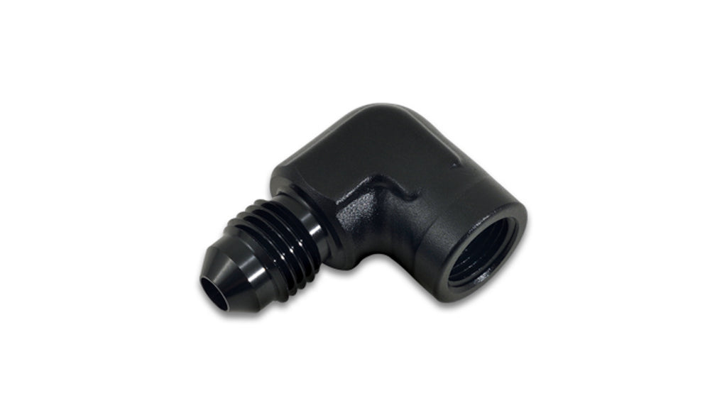 Vibrant Performance Fitting  Adapter  90 deg ree  Male -3 AN to Femal