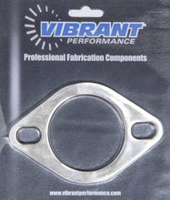 Cargar imagen en el visor de la galería, Vibrant Performance 2-Bolt Stainless Steel Exhaust Flange 2.5in