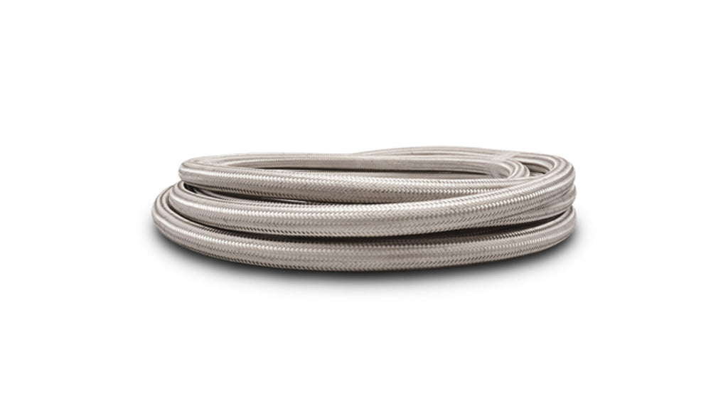 Vibrant Performance-3AN 10ft PTFE Stainless Steel Braided Flex Hose