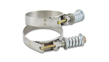 Load image into Gallery viewer, Vibrant PerformanceStainless Spring Loaded T-Bolt Clamps 3.53-3.83