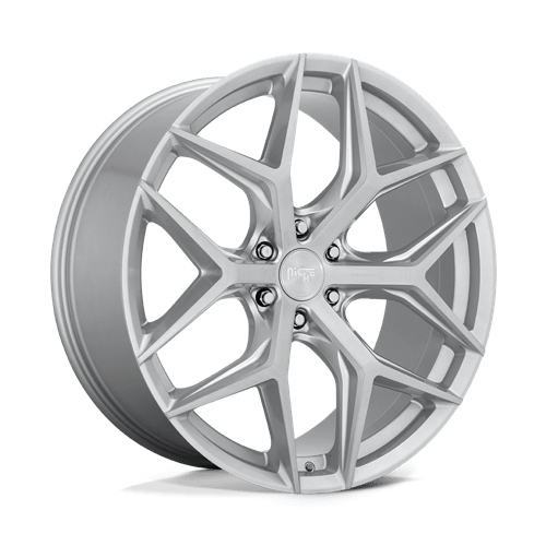 Niche Vice M233 24x10 Gloss Silver Brushed Wheel — Fits 6x5.5 Trucks