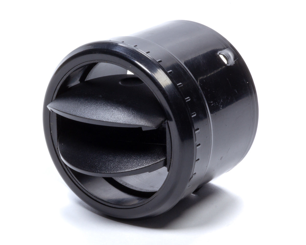 Vintage Air Double Vane Louver Black Bezel 2.70in Diameter