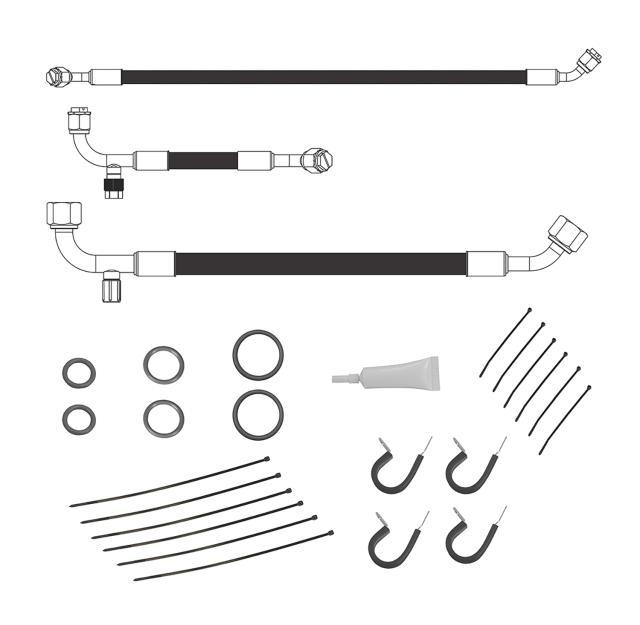 Vintage AirStandard Hose Kit 67-68 Camaro/Firebird