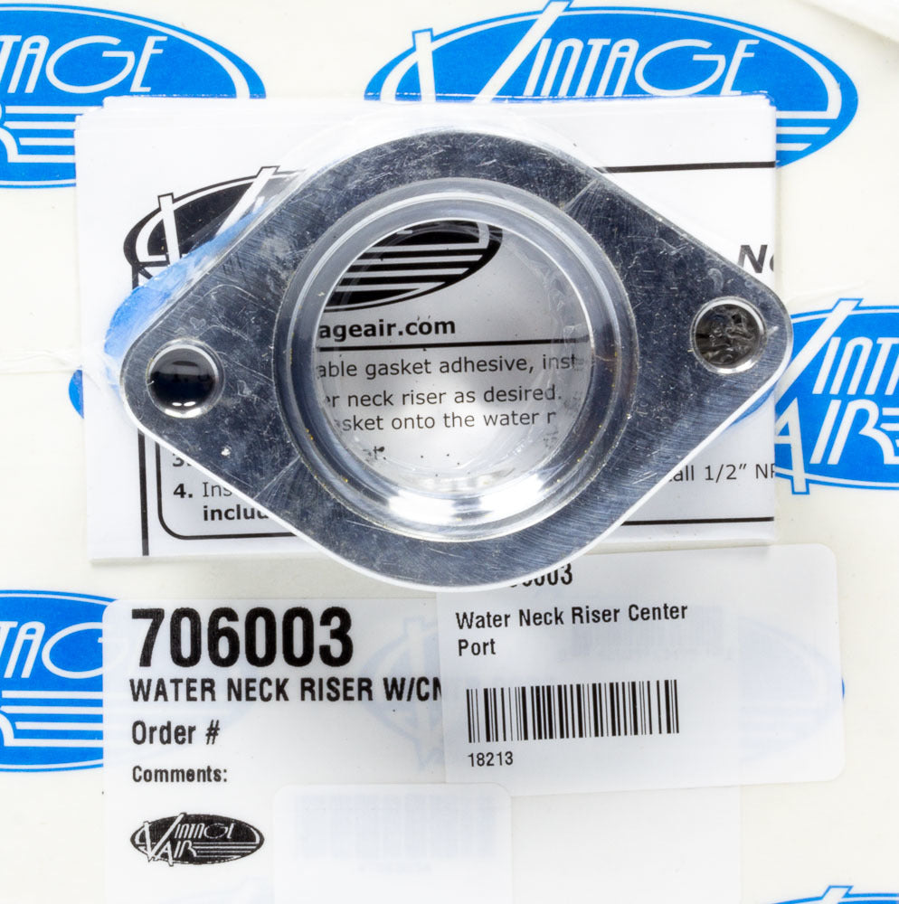 Vintage Air Water Neck Riser Center Port