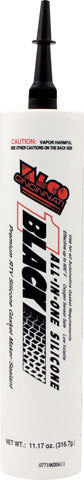 Valco Black Silicone 11.17oz Cartridge