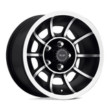 American Racing VN47 15X7 5X4.5 S-BLK MACH 00MM