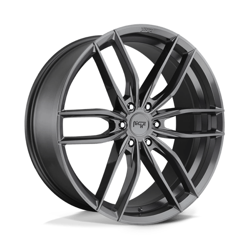 Niche M204 Vosso Matte Anthracite 22x9.5 6x135 30mm Wheel — Fits Ford F-150, Expedition