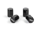 GORILLA VALVE STEM CAP ALUM BLACK 4-PACK