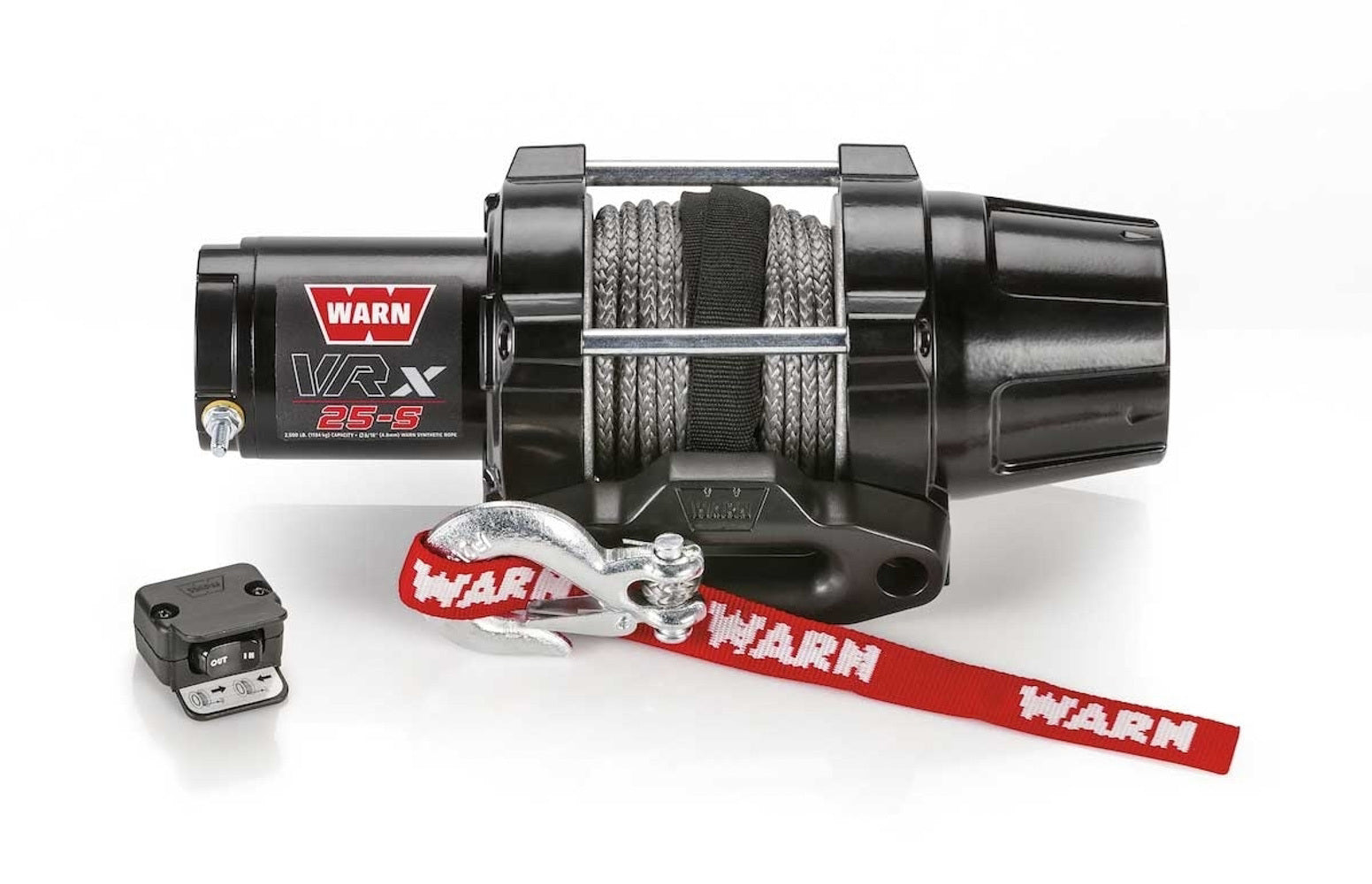 Warn VRX 25-S Winch 2500lb Synthetic Rope