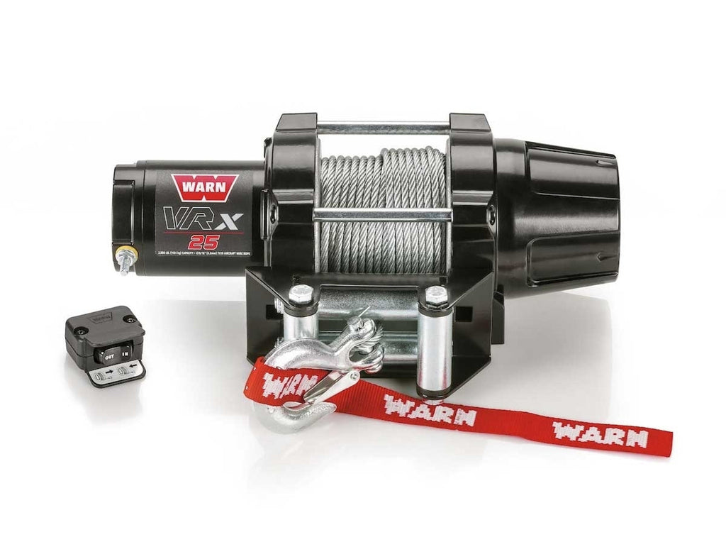 WarnVRX 25 Winch 2500lb Wire Rope