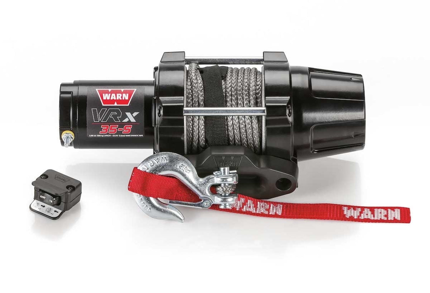 Warn VRX 35-S Winch 3500lb Synthetic Rope