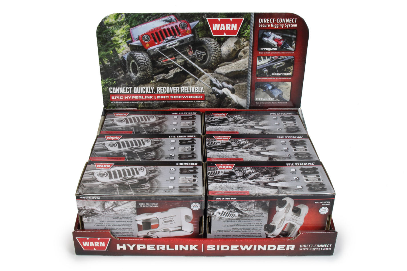 Warn Rigging Starter Kit Display