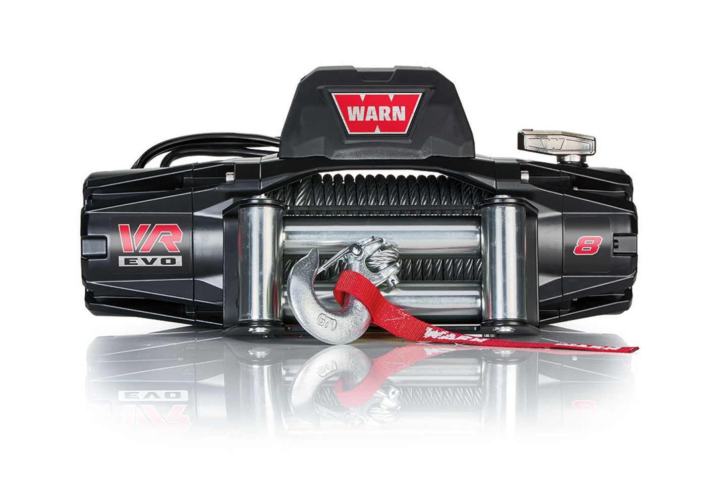 Warn VR EVO 8 Winch 8000# Wire Rope