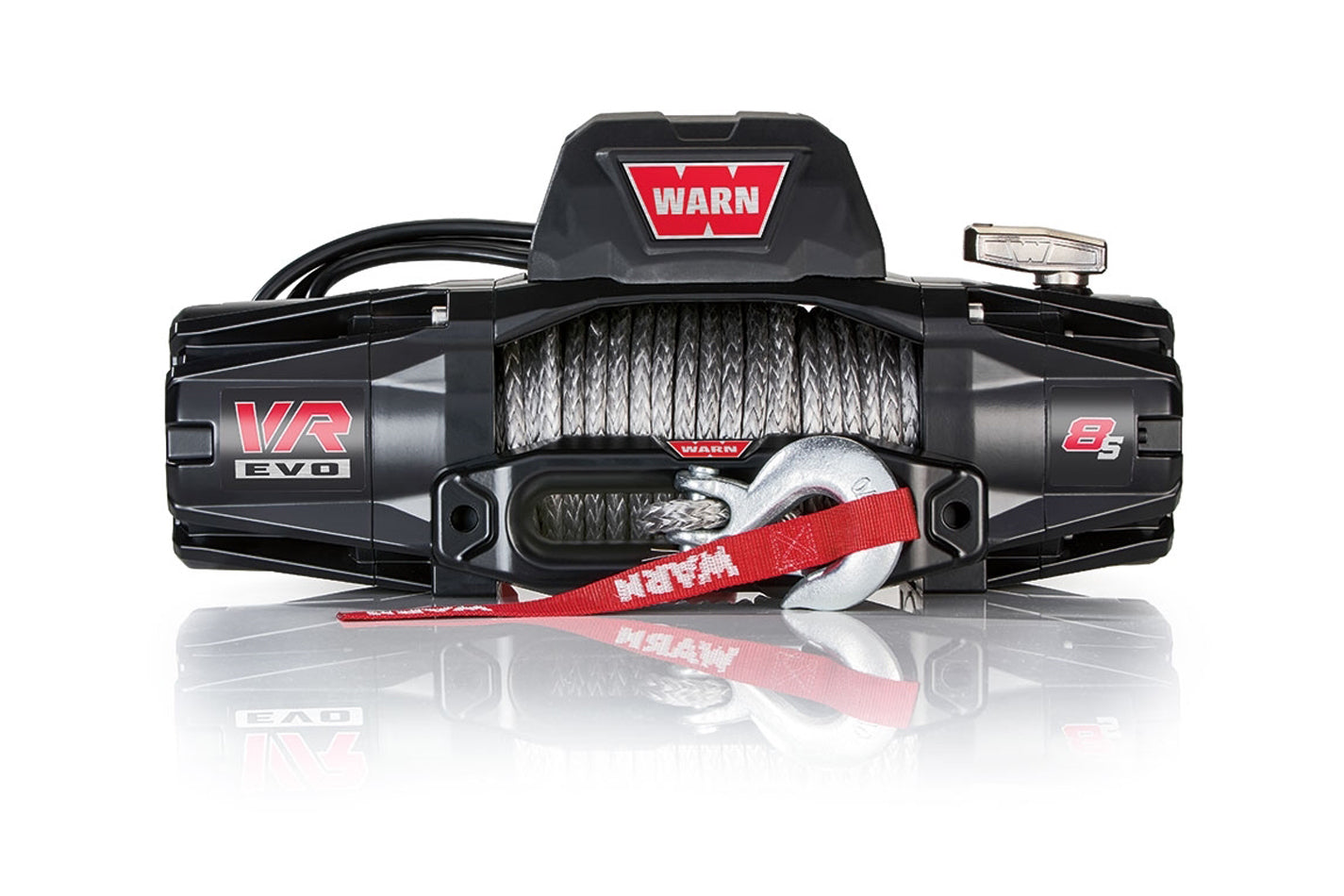 Warn VR EVO 8-S Winch 8000# Synthetic Rope